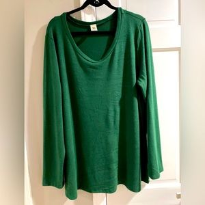 🌺Green Lightweight sweater-NWOT